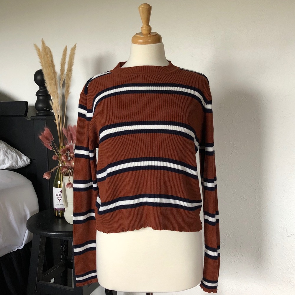 BP Striped Sweater